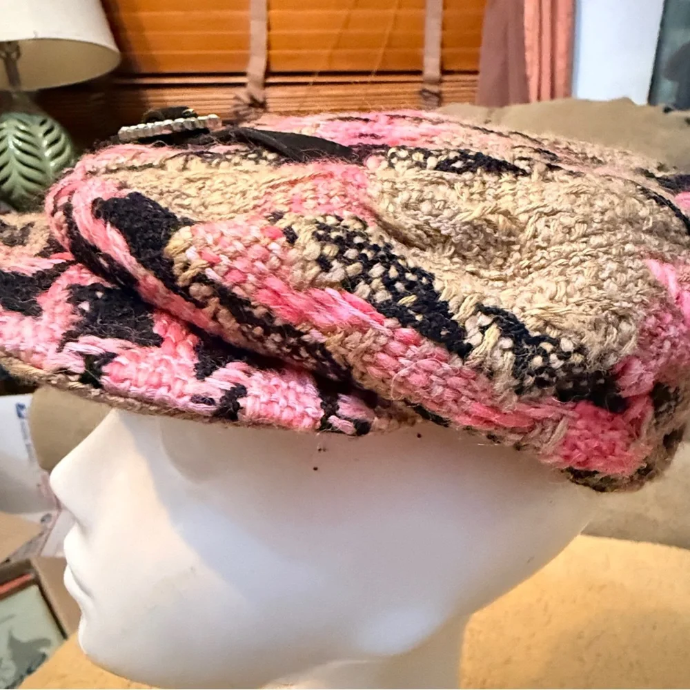 Vintage Misa Harada‎ Millinery Wool Blend Hat - Picture 3 of 7